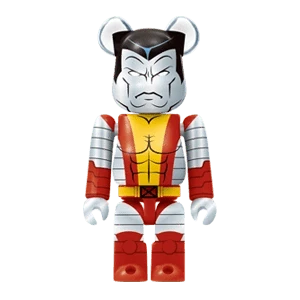 Bearbrick Happy Kuji 'X-Men' (2022) - 4 Colossus 100% Herstellerbild