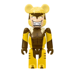 Bearbrick Happy Kuji 'X-Men' (2022) - 5 Sabretooth 100% Herstellerbild