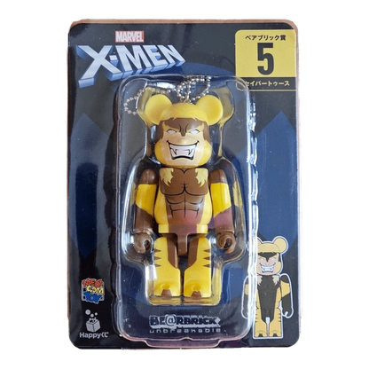 Bearbrick Happy Kuji 'X-Men' (2022) - 5 Sabretooth 100% in der Verpackung