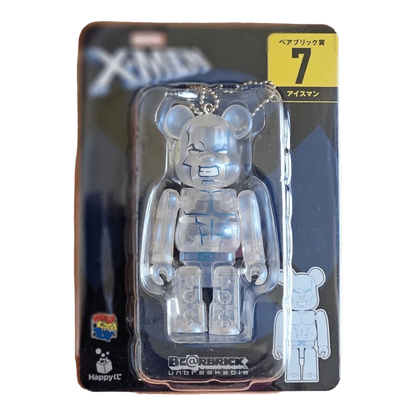 Bearbrick Happy Kuji 'X-Men' (2022) - 7 Iceman 100% in der Verpackung