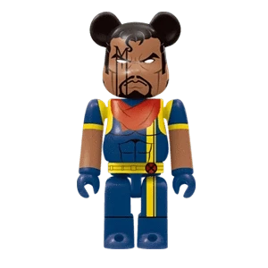 Bearbrick Happy Kuji 'X-Men' (2022) - 8 Bishop 100% Herstellerbild