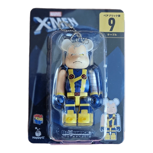 Bearbrick Happy Kuji 'X-Men' (2022) - 9 Cables 100% in der Verpackung