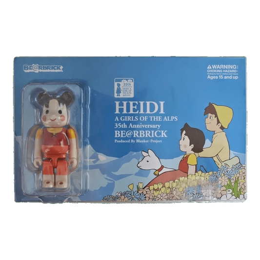 Bearbrick Heidi 35th Anniversary 100% in der Verpackung