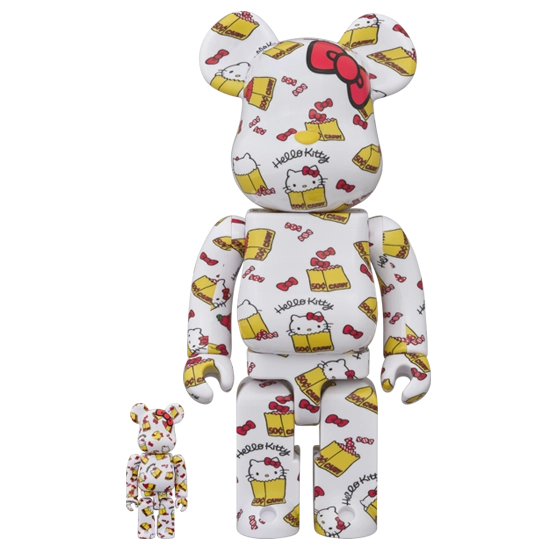 Bearbrick Hello Kitty Exhibition Model Herstellerbild 1