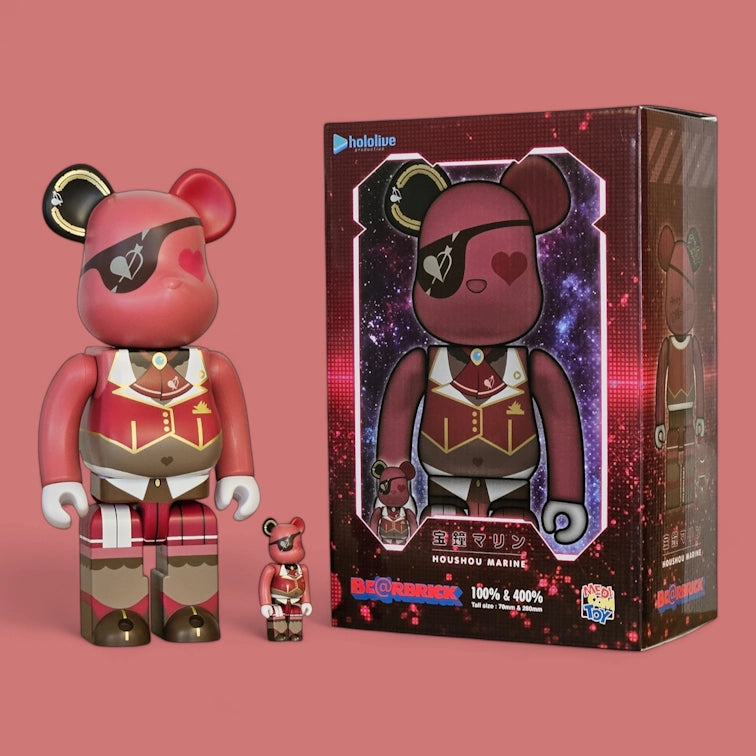 Bearbrick Houshou Marine mit Verpackung