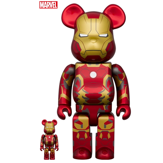 Bearbrick Iron Man Mark 43 Herstellerbild 1