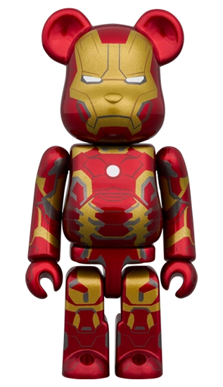 Bearbrick Iron Man Mark 43 Herstellerbild 2