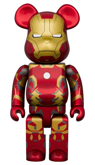 Bearbrick Iron Man Mark 43 Herstellerbild 3