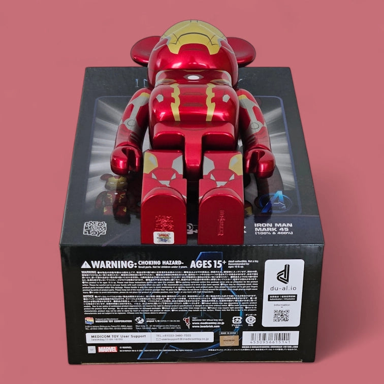 Bearbrick Iron Man Mark 45 Echtheitsmerkmale