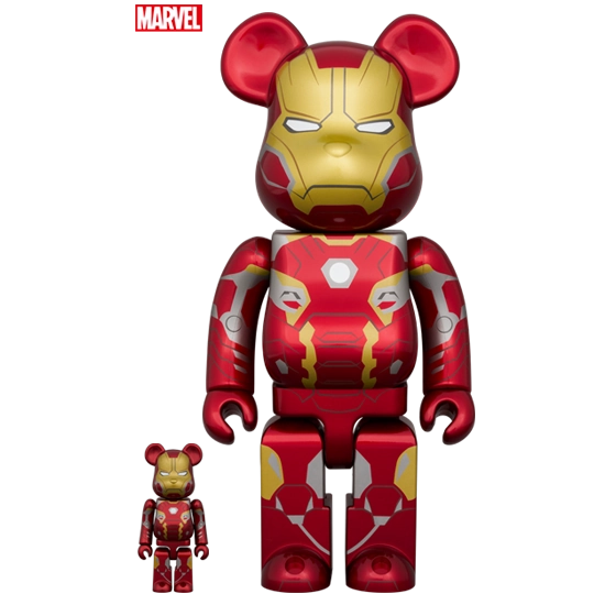 Bearbrick Iron Man Mark 45 Herstellerbild 1