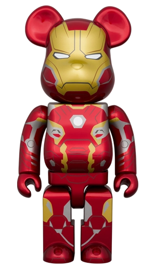 Bearbrick Iron Man Mark 45 Herstellerbild 3