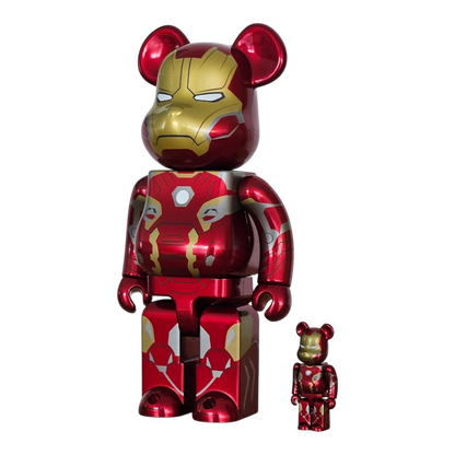 Bearbrick Iron Man Mark 45 schräg