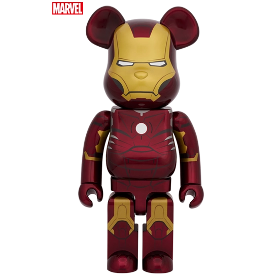 Bearbrick Iron Man Mark III 1000% Herstellerbild 1