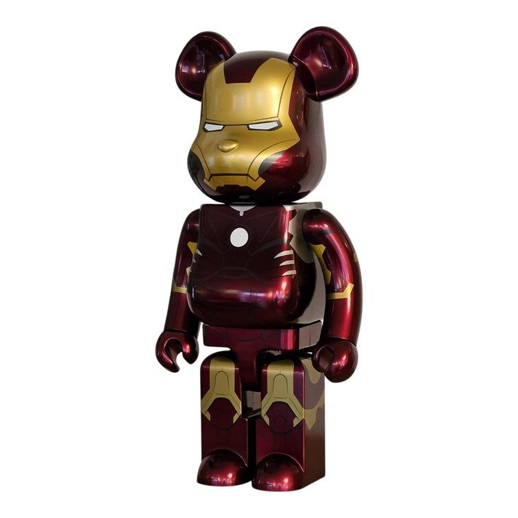 Bearbrick Iron Man Mark III 1000% schräg