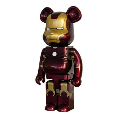 Bearbrick Iron Man Mark III 1000% schräg