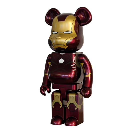 Bearbrick Iron Man Mark III 1000% schräg