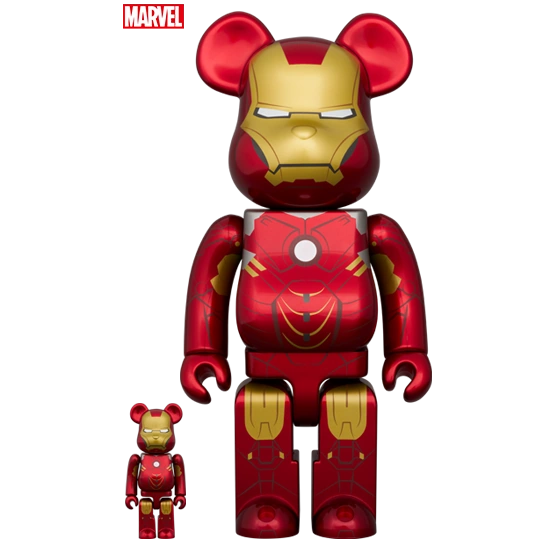 Bearbrick Iron Man Mark IV Herstellerbild 1