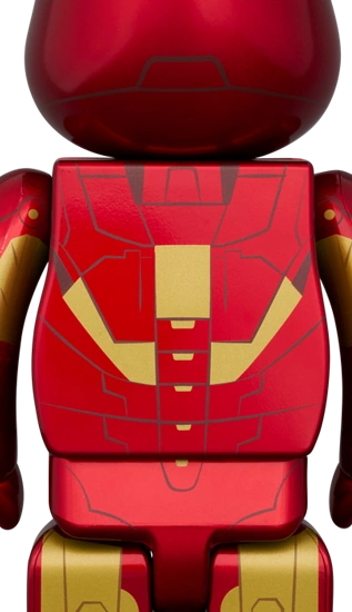 Bearbrick Iron Man Mark IV Herstellerbild 4