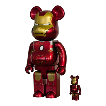 Bearbrick Iron Man Mark IV schräg