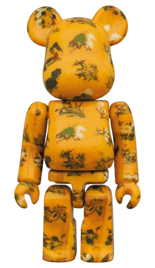 Bearbrick Ito Jakuchu Hundred Flowers Fusuma Kotohira-gu Shrine 100%+400% Herstellerbild 2