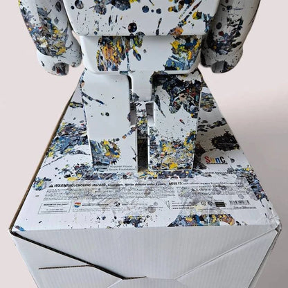 Bearbrick Jackson Pollock Studio Splash 1000% Echtheitsmerkmale