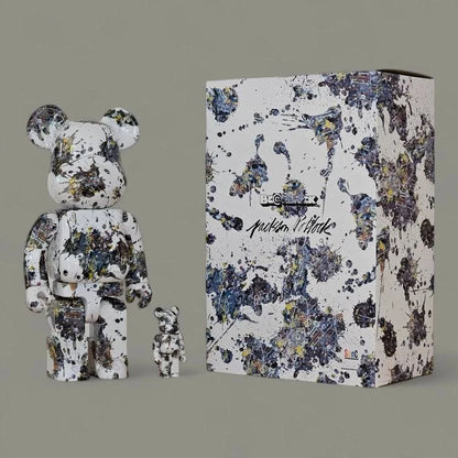 Bearbrick Jackson Pollock Studio 'Splash' 100%+400% mit Verpackung