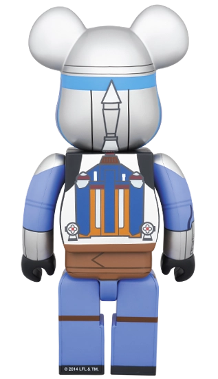 Bearbrick Jango Fett 400% Herstellerbild 2