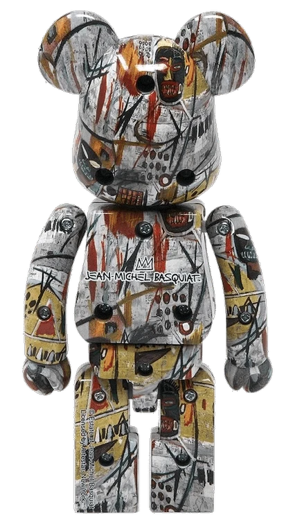 Bearbrick Jean-Michel Basquiat 200% Herstellerbild 2