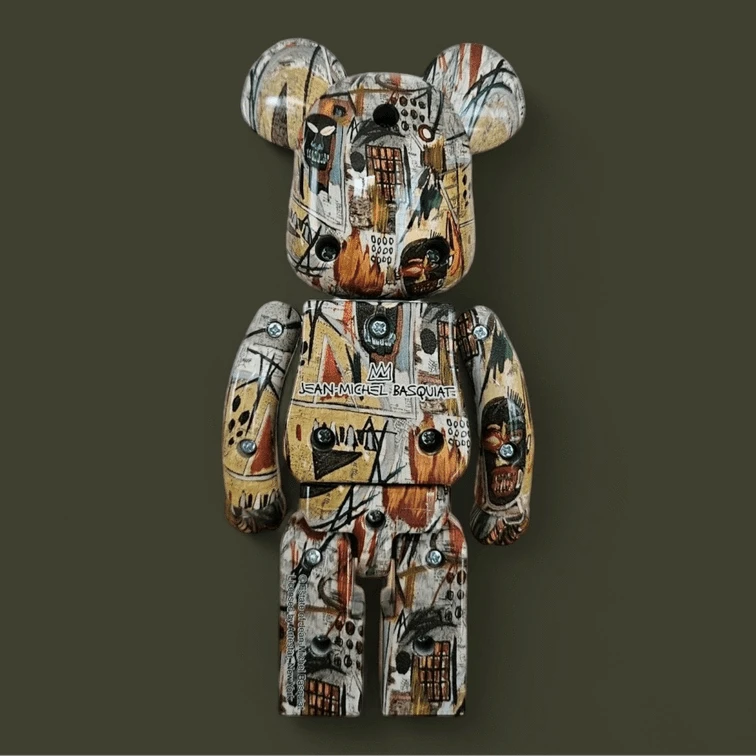 Bearbrick Jean-Michel Basquiat 200% Rückseite