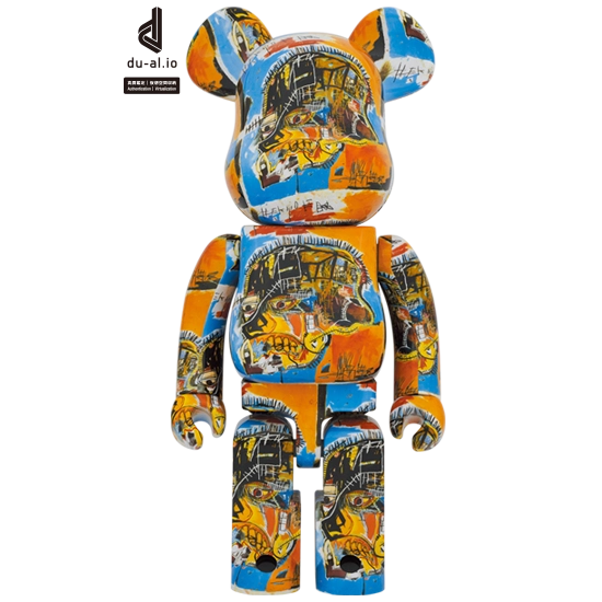 Bearbrick Jean-Michel Basquiat #10 1000% Herstellerbild 1