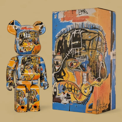 Bearbrick Jean-Michel Basquiat #10 1000% mit Verpackung