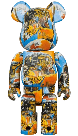 Bearbrick Jean-Michel Basquiat #10 100%+400% Herstellerbild 3