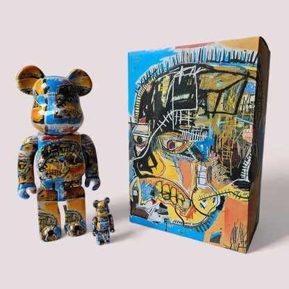 Bearbrick Jean-Michel Basquiat #10 100%+400% mit Verpackung