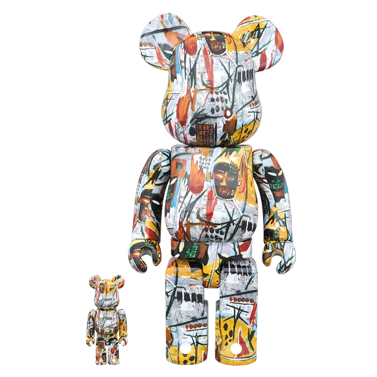 Bearbrick Jean-Michel Basquiat #1 100%+400% Herstellerbild 1