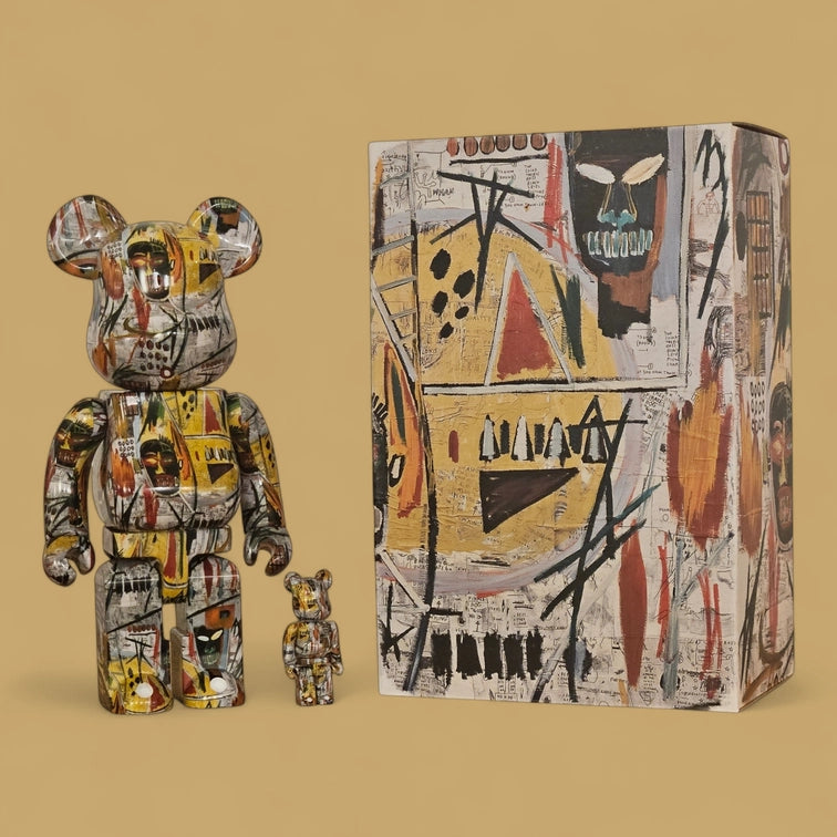 Bearbrick Jean-Michel Basquiat #1 100%+400% mit Verpackung