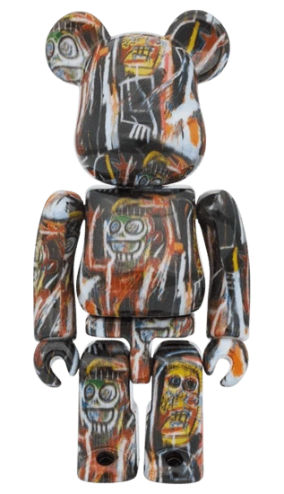 Bearbrick Jean-Michel Basquiat #11 100%+400% Herstellerbild 2