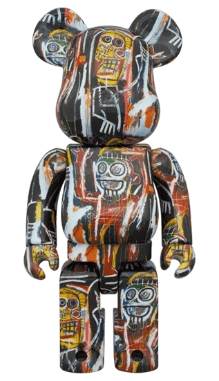 Bearbrick Jean-Michel Basquiat #11 100%+400% Herstellerbild 3