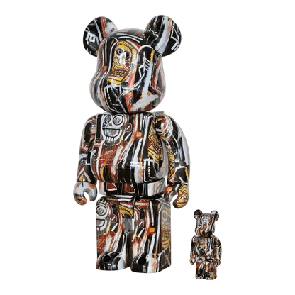 Bearbrick Jean-Michel Basquiat #11 100%+400% schräg