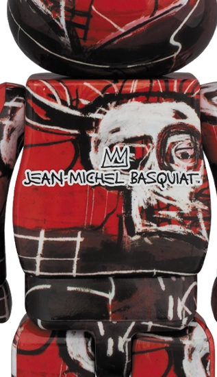 Bearbrick Jean-Michel Basquiat #5 100%+400% Herstellerbild 4