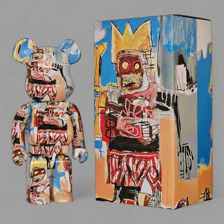 Bearbrick Jean-Michel Basquiat #6 1000% mit Verpackung