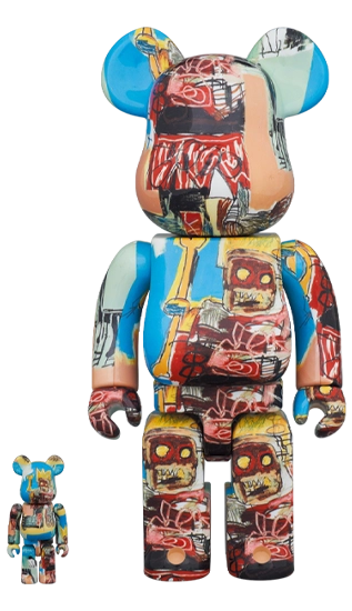 Bearbrick Jean-Michel Basquiat #6 100%+400% Herstellerbild 1