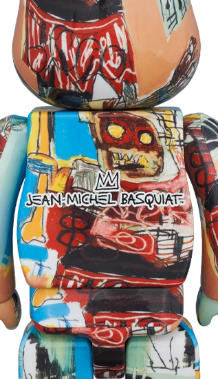 Bearbrick Jean-Michel Basquiat #6 100%+400% Herstellerbild 4