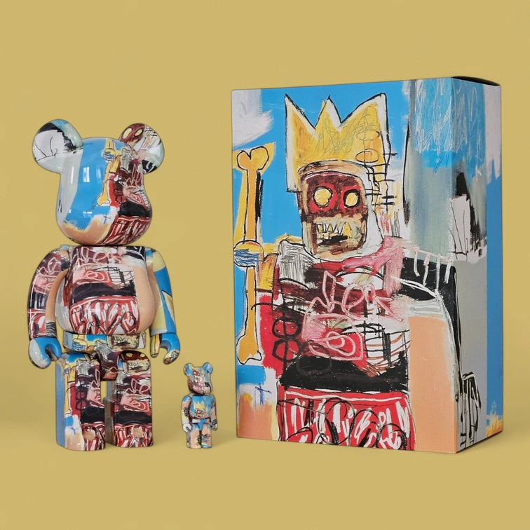 Bearbrick Jean-Michel Basquiat #6 100%+400% mit Verpackung