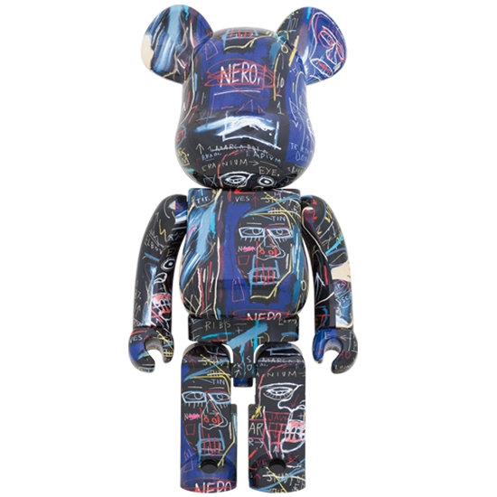 Bearbrick Jean-Michel Basquiat #7 1000% Herstellerbild 1