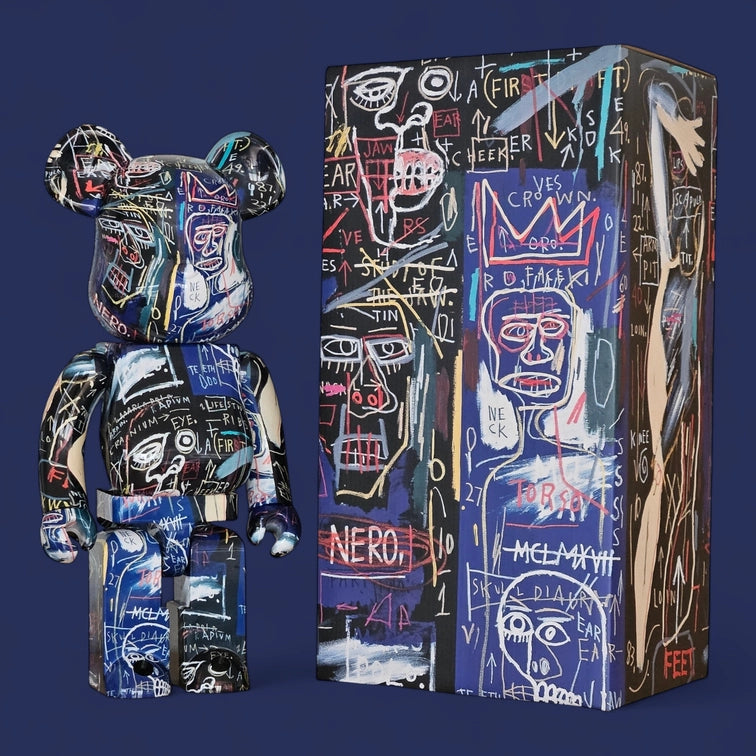 Bearbrick Jean-Michel Basquiat #7 1000% mit Verpackung