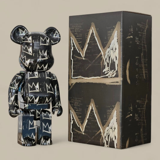 Bearbrick Jean-Michel Basquiat #8 1000% mit Verpackung