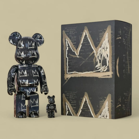 Bearbrick Jean-Michel Basquiat #8 100%+400% mit Verpackung