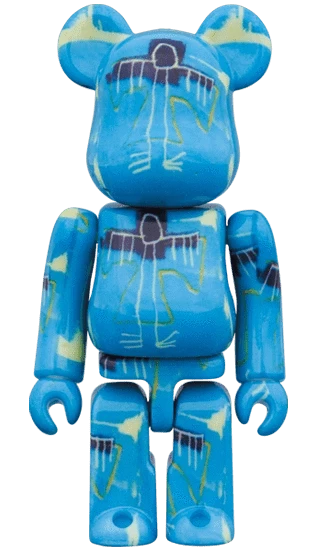 Bearbrick Jean-Michel Basquiat #9 100%+400% Herstellerbild 2