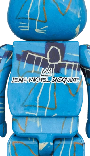 Bearbrick Jean-Michel Basquiat #9 100%+400% Herstellerbild 4