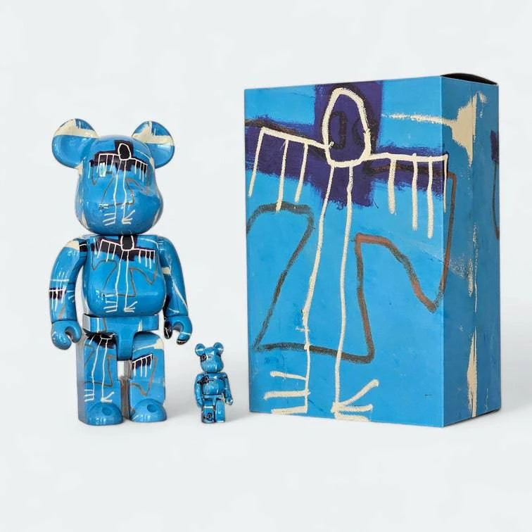 Bearbrick Jean-Michel Basquiat #9 100%+400% mit Verpackung